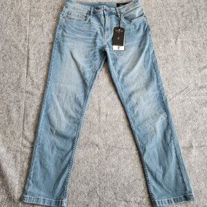 The Perfect Jean NYC Athletic Fit Men's 33x32 Blue Denim Joker Soft Stretch NWT